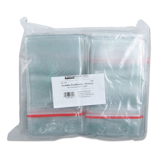 Sealable Cardholder, Vertical, 2.62 x 3.75, Clear, 50/Pack - 