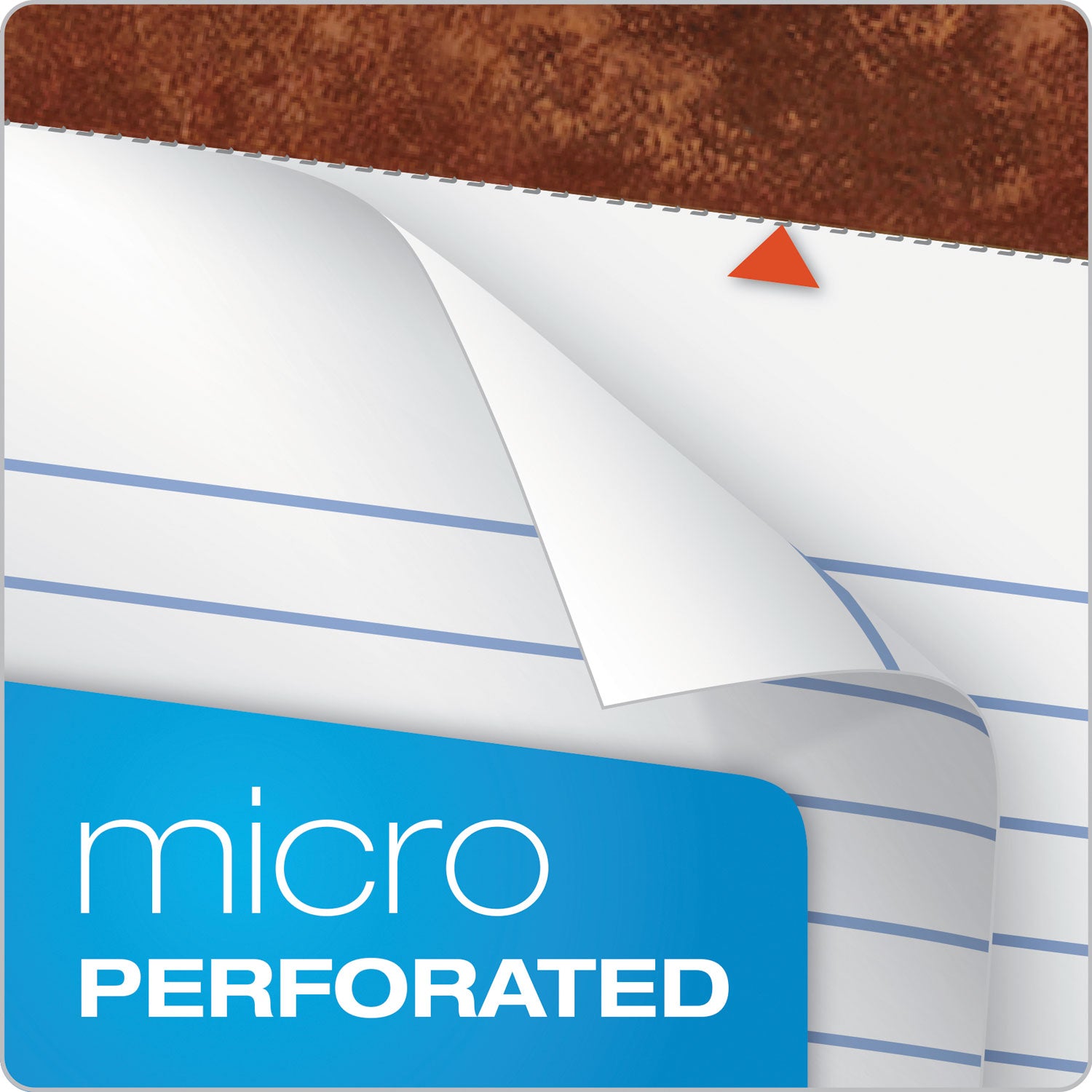 The Legal Pad" Ruled Perforated Pads, Wide/Legal Rule, 50 White 8.5 x 11.75 Sheets - 