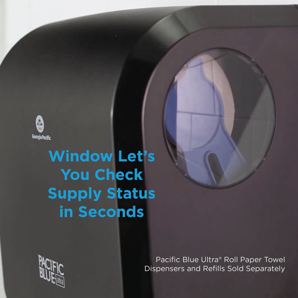 Pacific Blue Ultra Paper Towel Dispenser, Automated, 12.9 x 9 x 16.8, Black