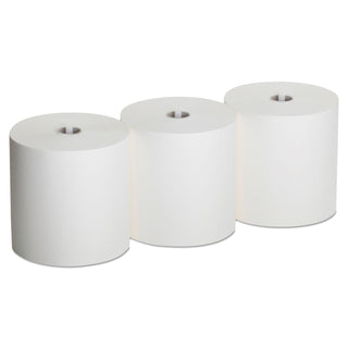 Pacific Blue Ultra High-Capacity Recycled Paper Towel Rolls - 7.87" x 1150 ft - White - Flexible - 3 Rolls Per Carton - 3 / Carton