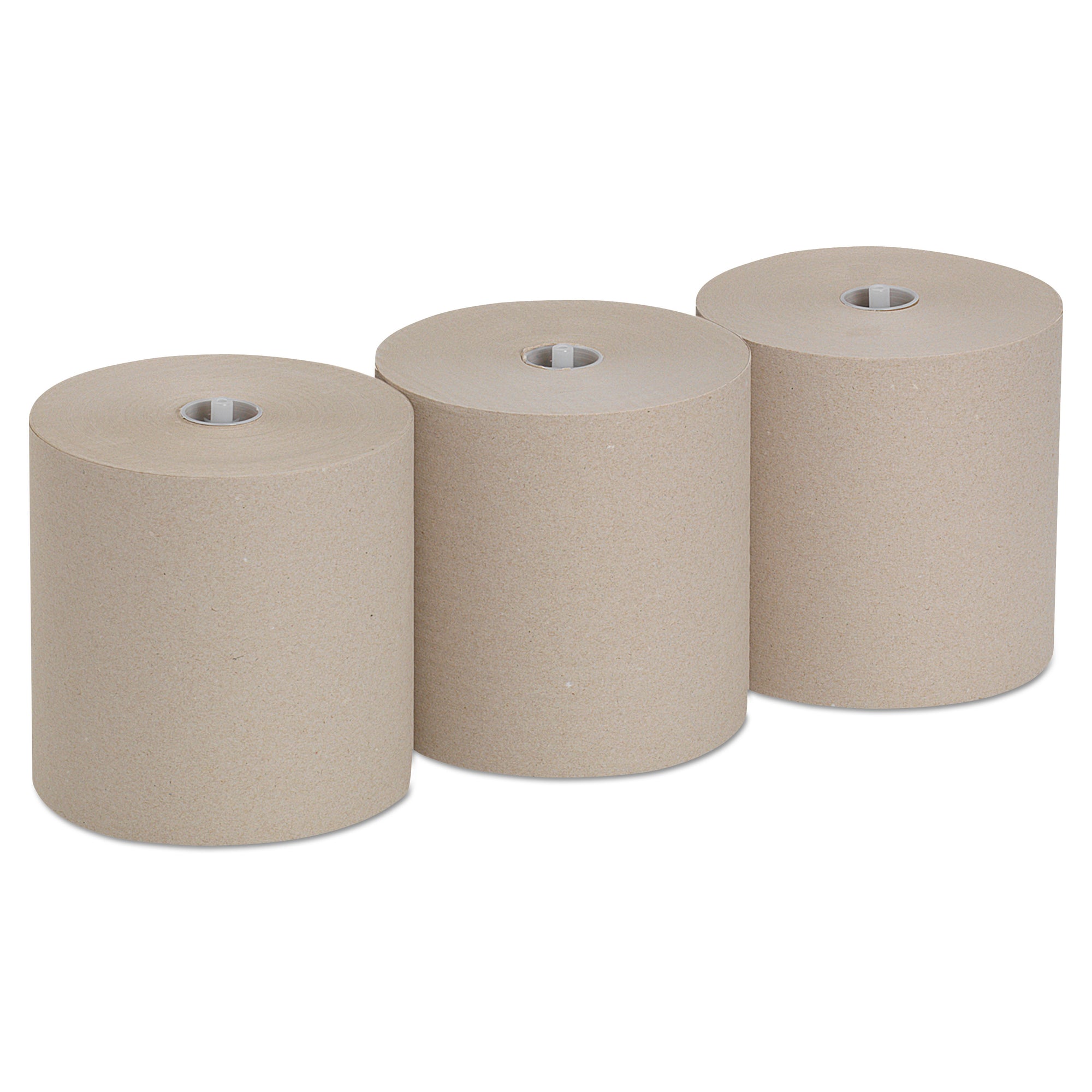 Pacific Blue Ultra High-Capacity Recycled Paper Towel Rolls - 7.87" x 1150 ft - Brown - Paper - Flexible, Chlorine-free - 3 Rolls Per Container - 3 / Carton