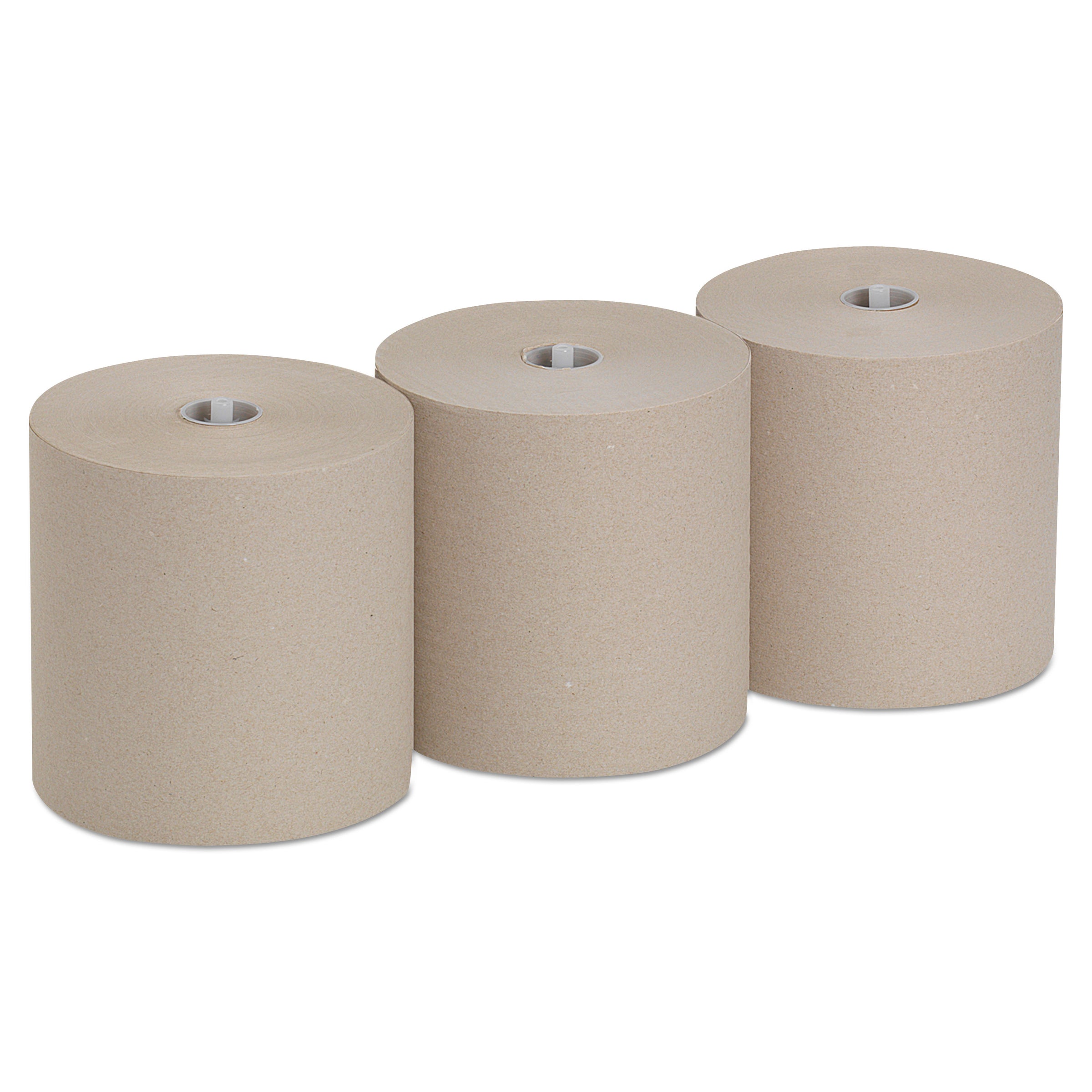 Pacific Blue Ultra High-Capacity Recycled Paper Towel Rolls - 7.87" x 1150 ft - Brown - Paper - Flexible, Chlorine-free - 3 Rolls Per Container - 3 / Carton