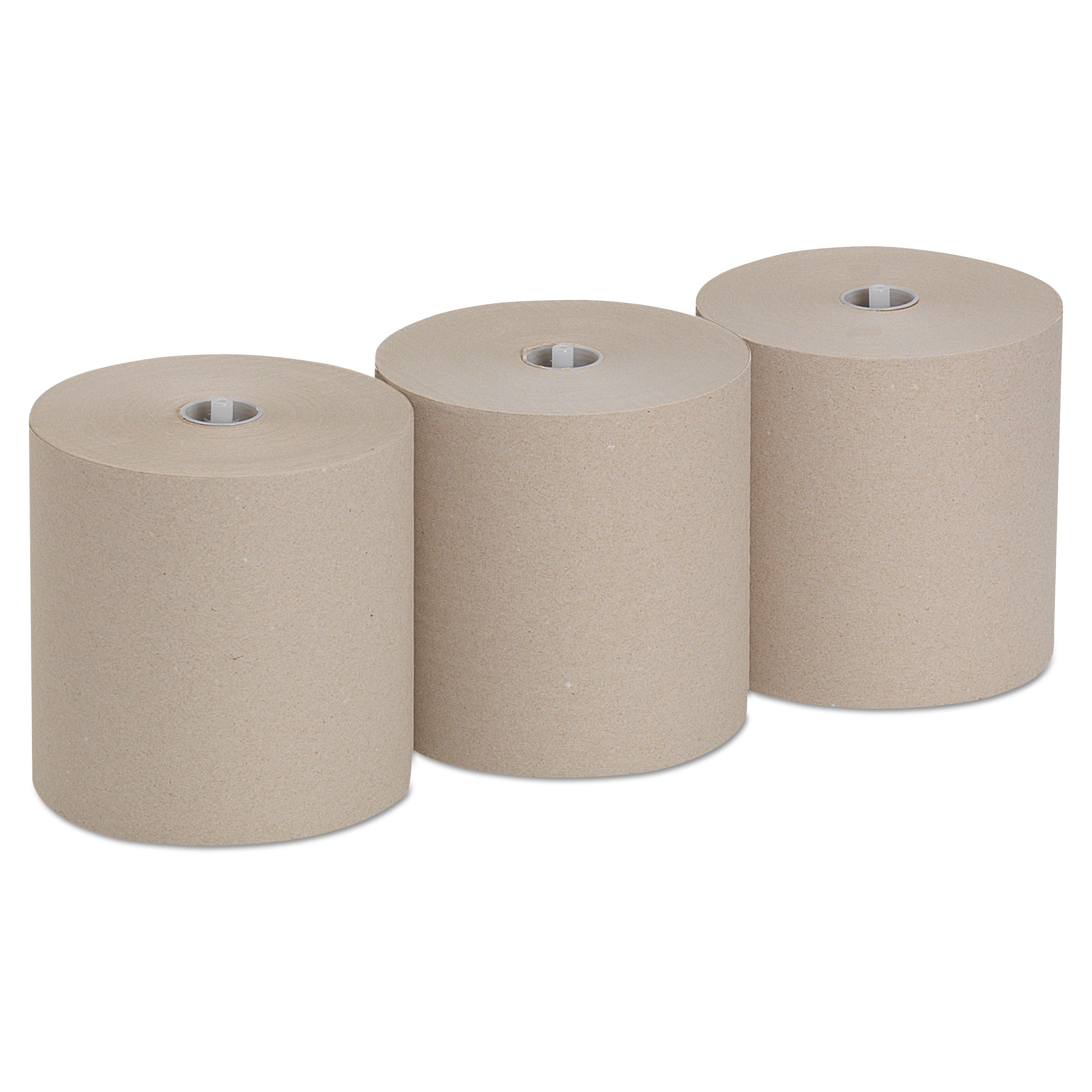 Pacific Blue Ultra High-Capacity Recycled Paper Towel Rolls - 7.87" x 1150 ft - Brown - Paper - Flexible, Chlorine-free - 3 Rolls Per Container - 3 / Carton