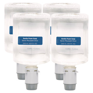 Pacific Blue Ultra Foam Soap Manual Dispenser Refill, Fragrance-Free, 1,200 mL, 4/Carton