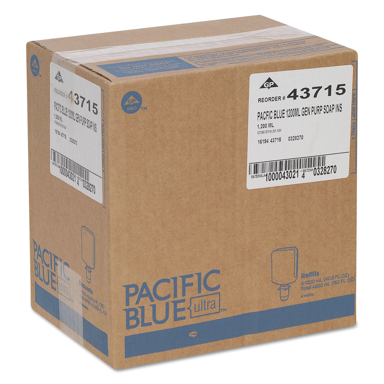 pacific-blue-ultra-foam-soap-manual-dispenser-refill-pacific-citrus-1200-ml-4-carton_gpc43715 - 6