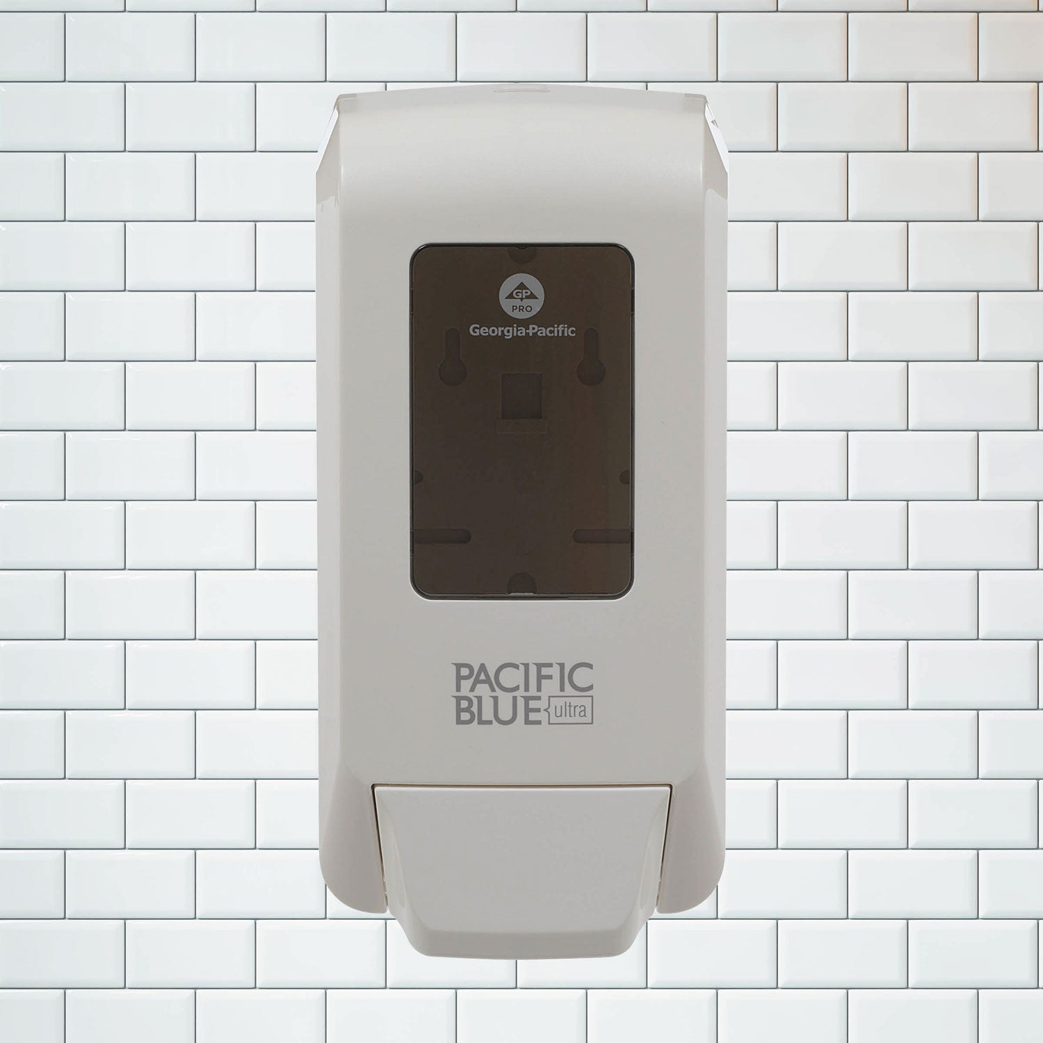 Pacific Blue Ultra Soap/Sanitizer Dispenser, 1,200 mL, White