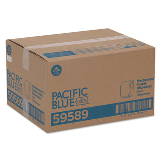 Pacific Blue Ultra Paper Towel Dispenser, Mechanical, 12.9 x 9 x 16.8, Black