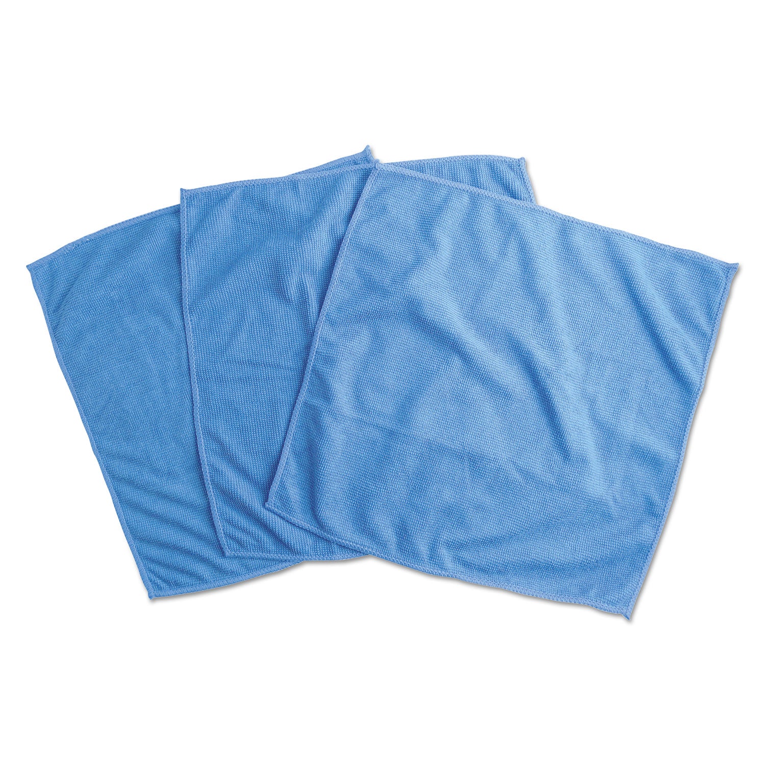 microfiber-cleaning-cloth-12-x-12-blue-3-pack_unv43664 - 3