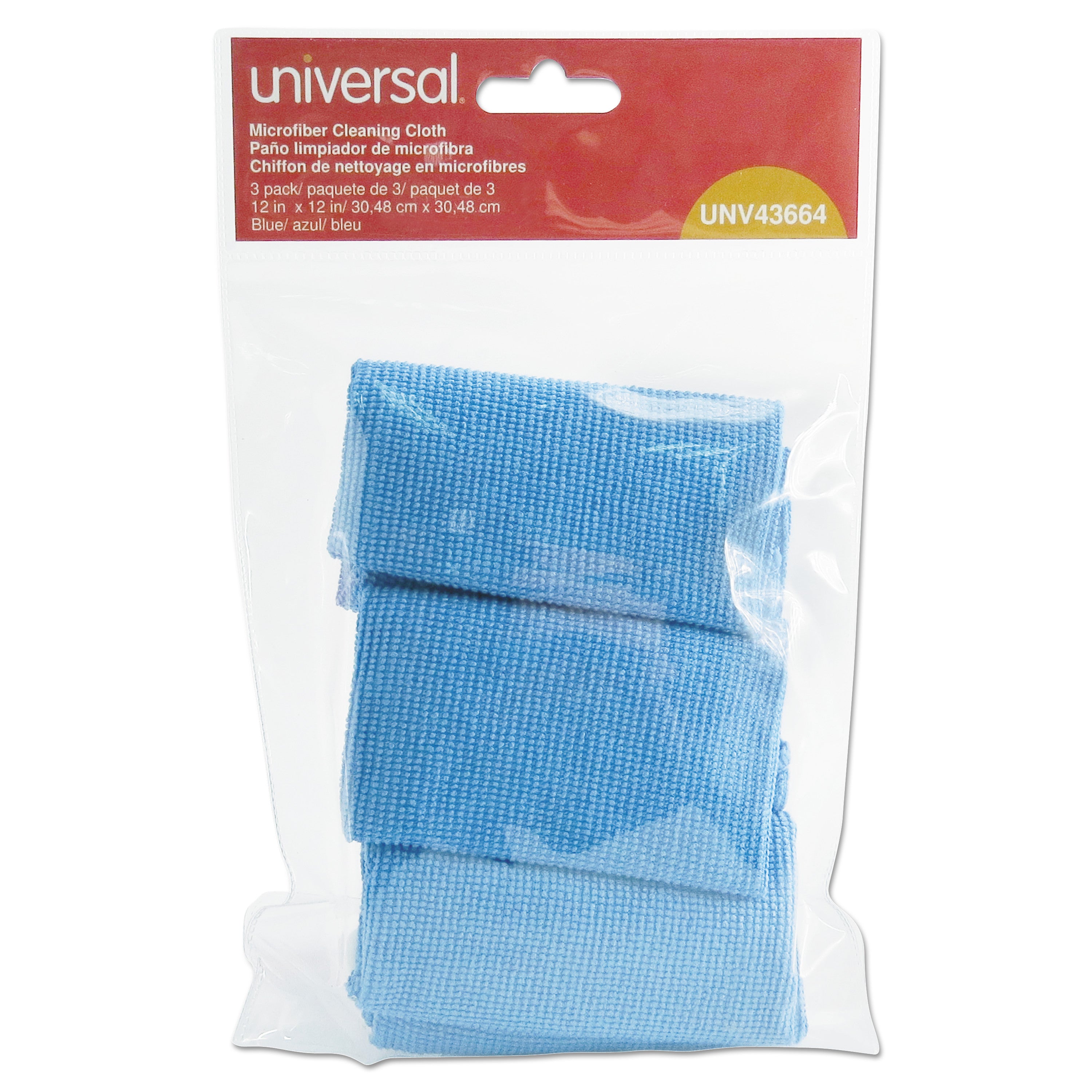 microfiber-cleaning-cloth-12-x-12-blue-3-pack_unv43664 - 1