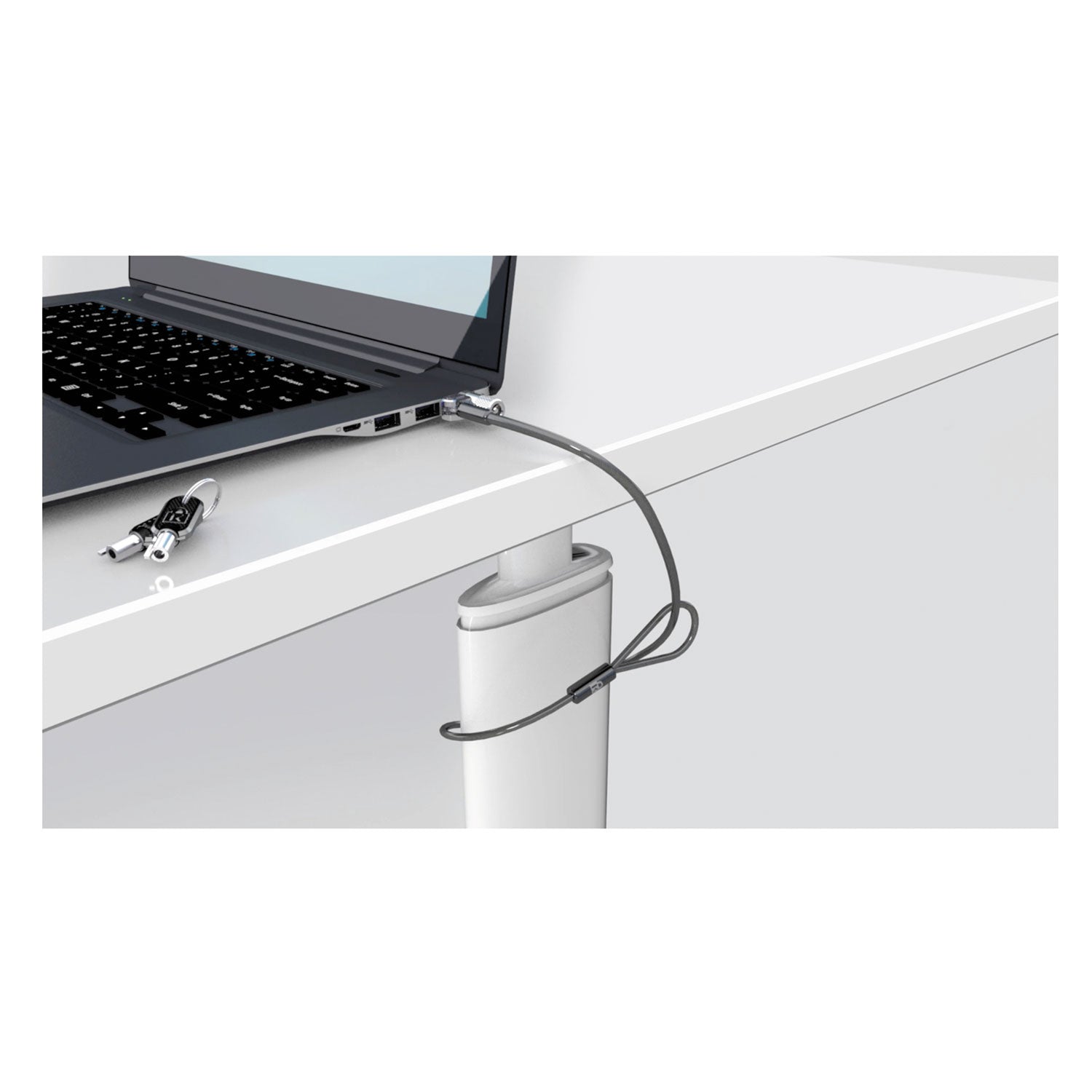 microsaver-20-keyed-laptop-lock-6-ft-steel-cable-silver-2-keys_kmw65020 - 6