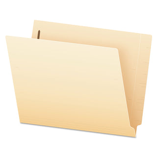 End Tab Expansion Folders, 1 Fastener, Straight Cut Tab, Letter, Manila, 50/Box, Sold as 1 Box, 50 Each per Box - 1