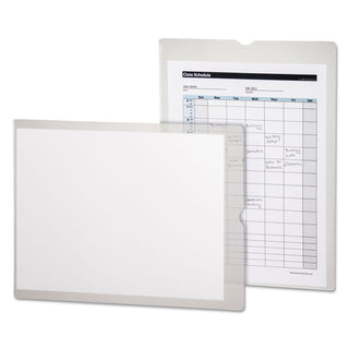 utili-jac-heavy-duty-clear-plastic-envelopes-9-x-12-50-box_oxf65012 - 2