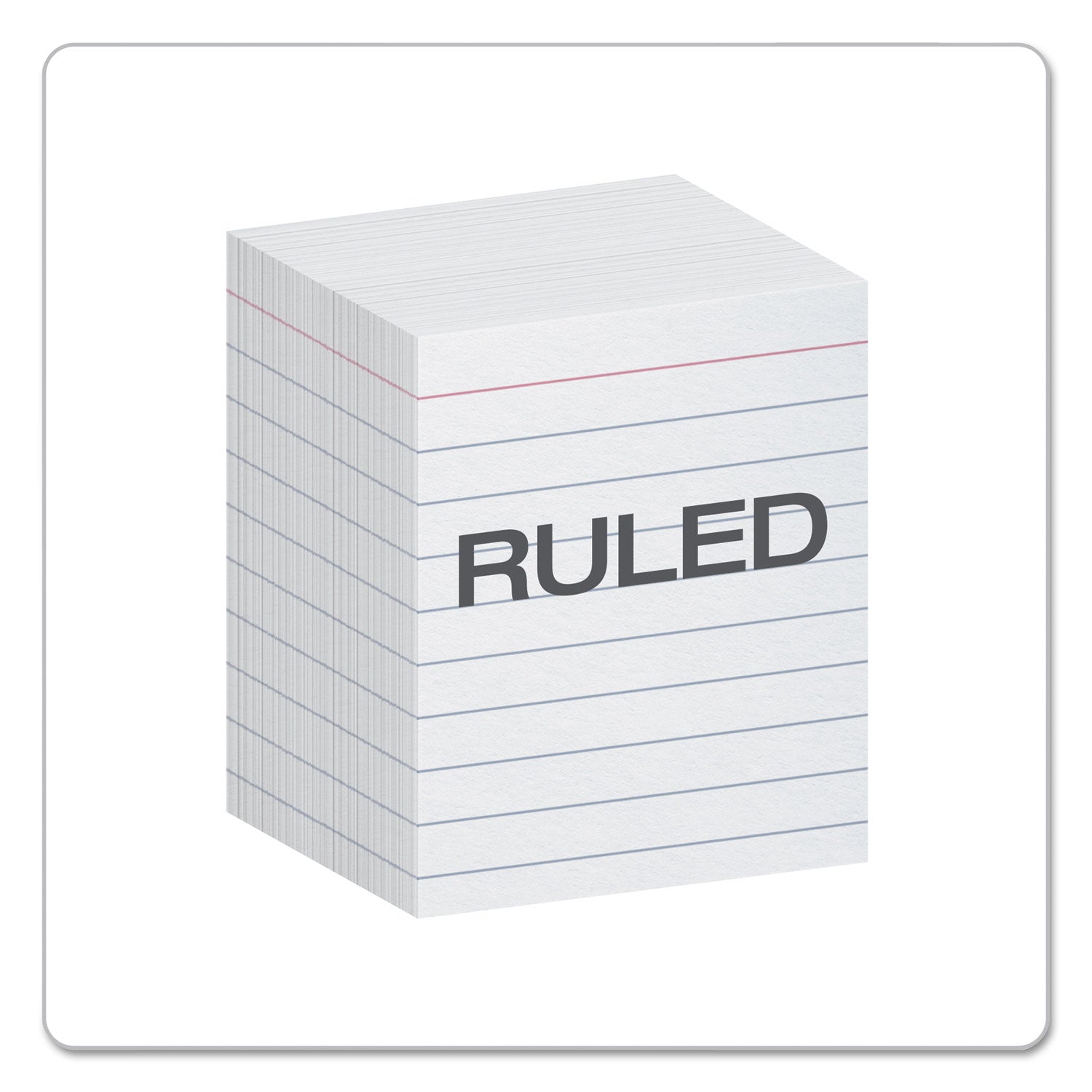 Oxford Mini Index Card, Sold as 1 Package, 200 Each per Package