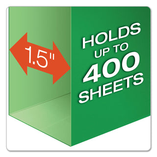 Double Stuff File Folders, 1/3-Cut Tabs: Assorted, Letter Size, Assorted Colors, 50/Pack