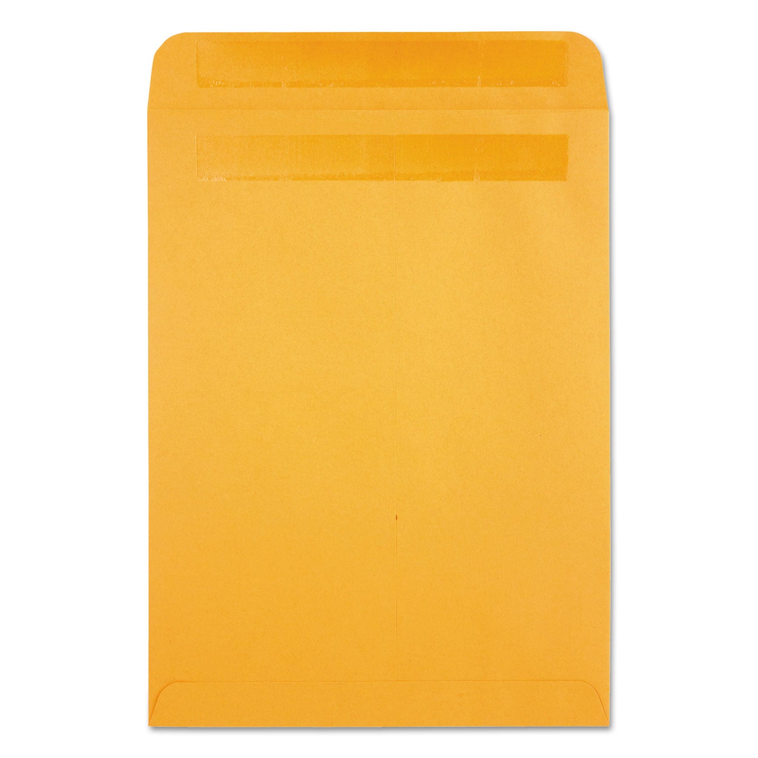 Redi-Seal Catalog Envelope, #10 1/2, Cheese Blade Flap, Redi-Seal Adhesive Closure, 9 x 12, Brown Kraft, 250/Box - 