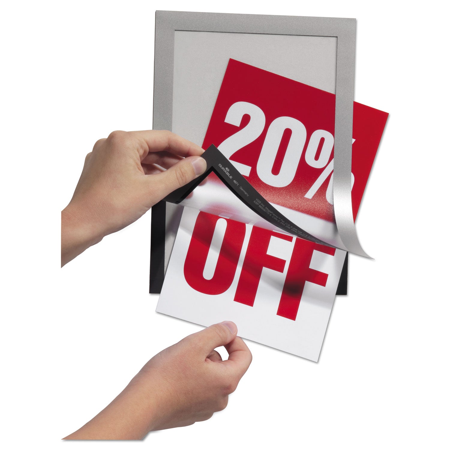 duraframe-sign-holder-55-x-85-silver-2-pack_dbl491323 - 3