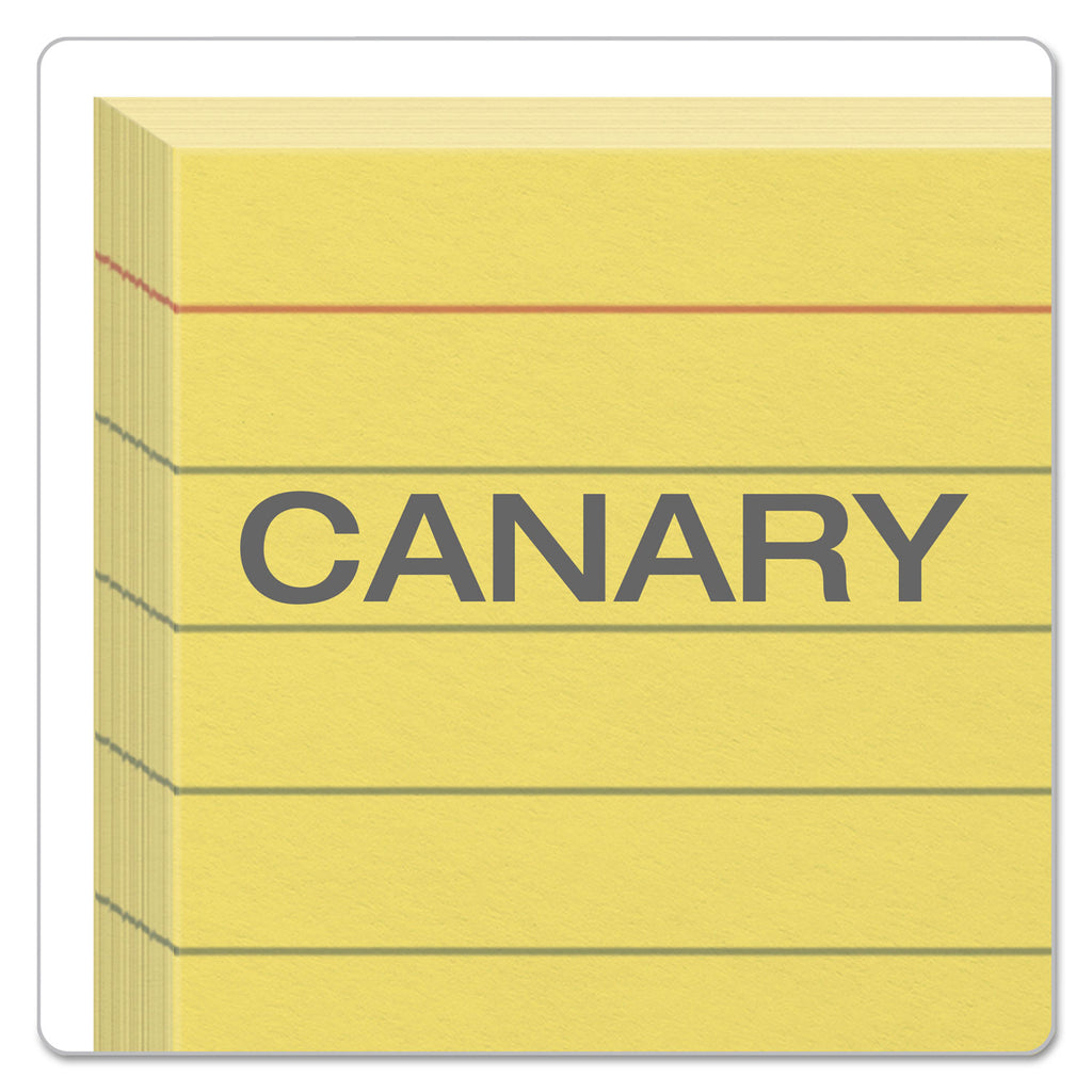 Ruled Index Cards, 3 x 5, Canary, 100/Pack