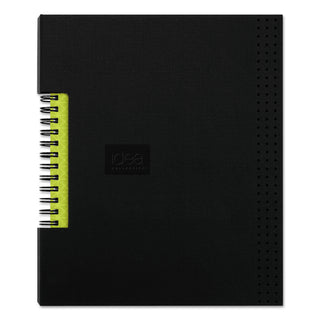 idea-collective-professional-wirebound-hardcover-notebook-1-subject-medium-college-rule-black-cover-80-8-x-55-sheets_top56897 - 1
