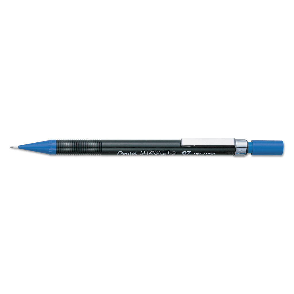 Sharplet-2 Mechanical Pencil, 0.7 mm, HB (#2), Black Lead, Dark Blue Barrel - 