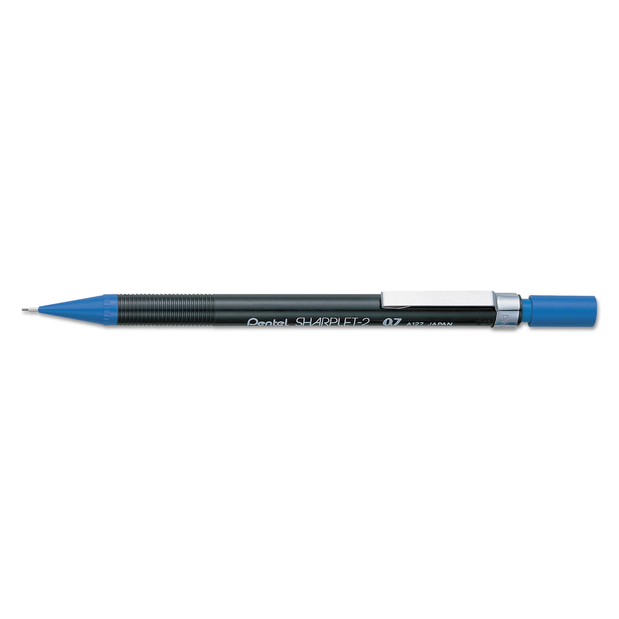 Sharplet-2 Mechanical Pencil, 0.7 mm, HB (#2), Black Lead, Dark Blue Barrel - 