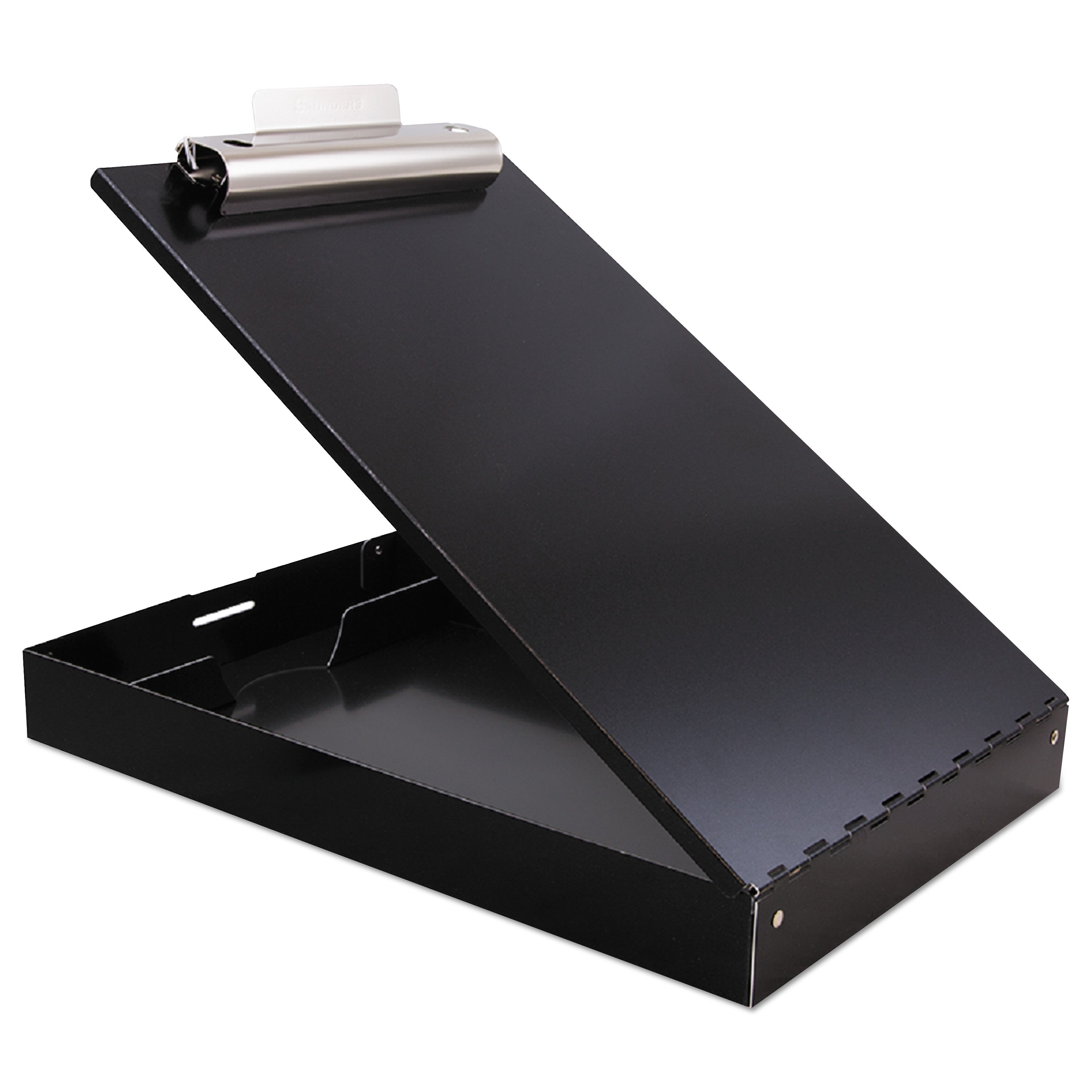 redi-rite-aluminum-storage-clipboard-1-clip-capacity-holds-85-x-11-sheets-black_sau11018 - 1