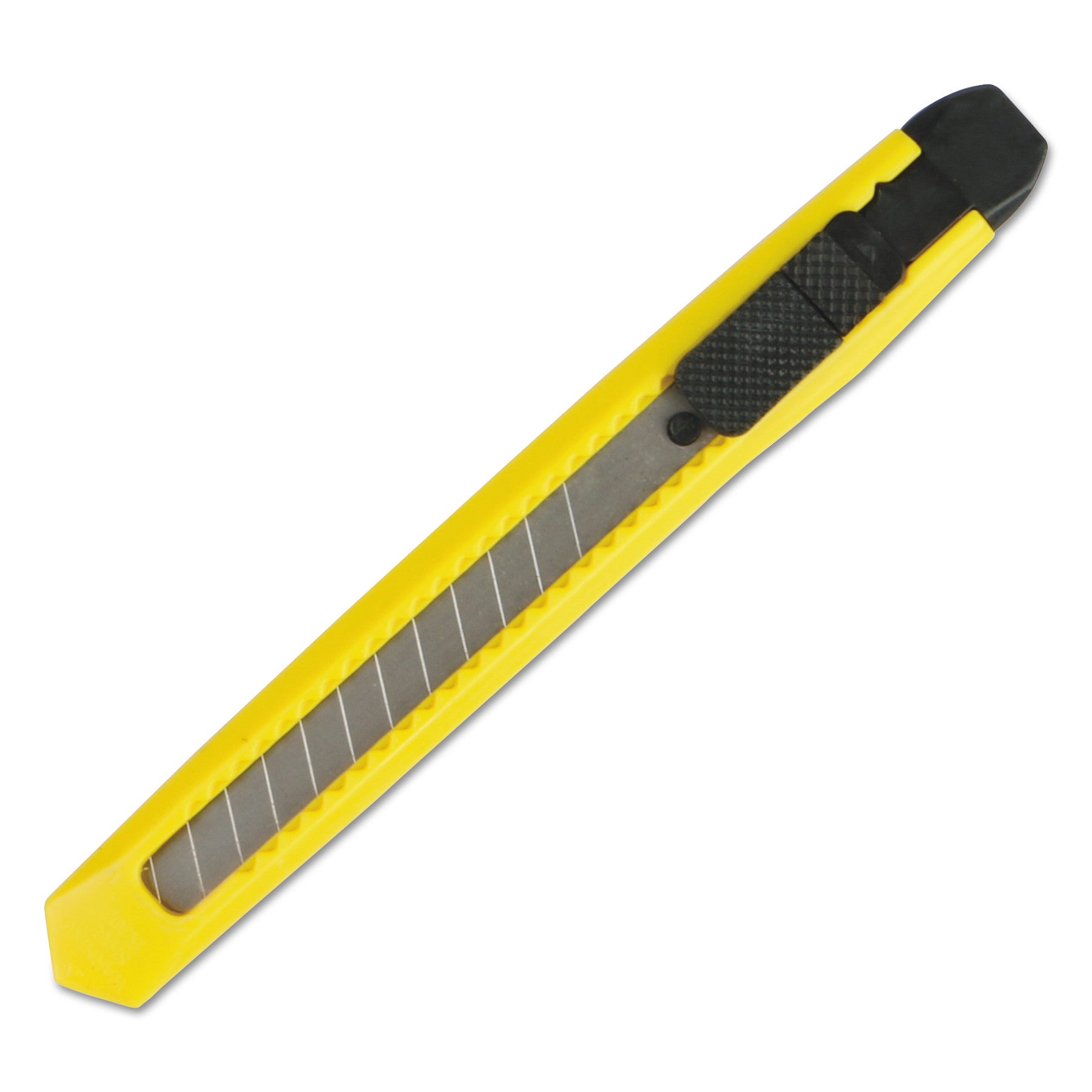snap-blade-knife-retractable-snap-off-039-blade-5-plastic-handle-yellow_bwkuknife75 - 1