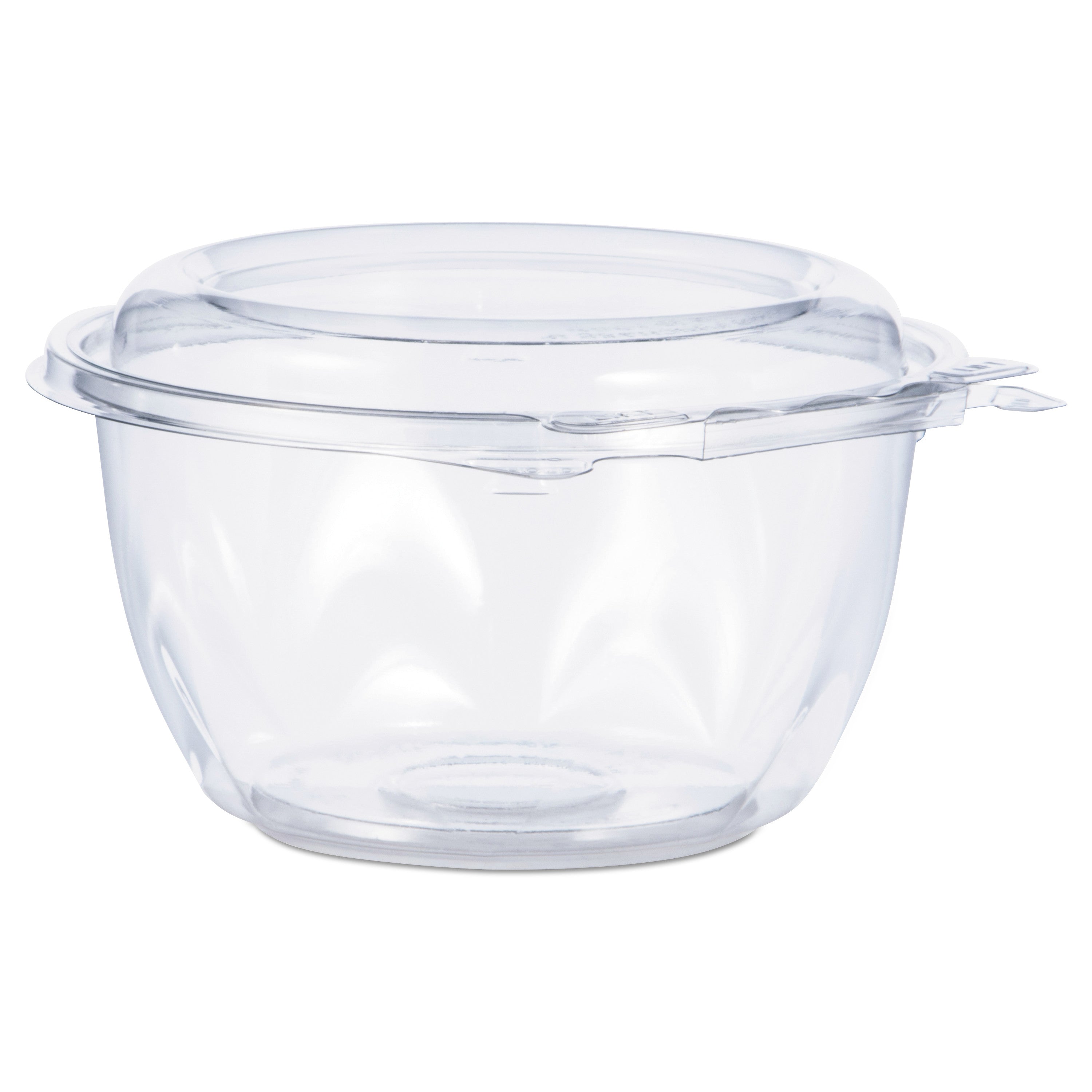 tamper-resistant-tamper-evident-bowls-with-dome-lid-16-oz-55-diameter-x-31h-clear-plastic-240-carton_dccctr16bd - 1