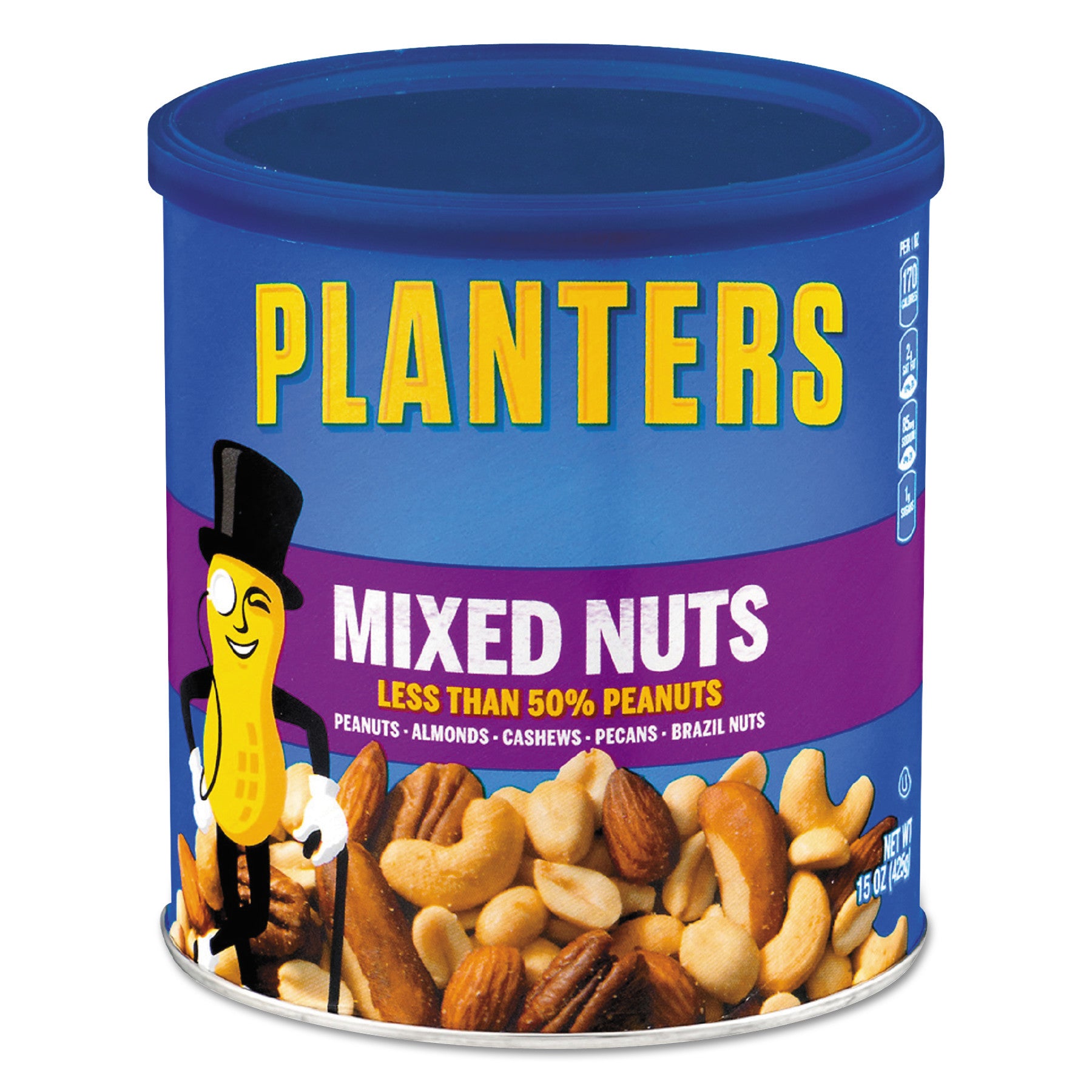 Mixed Nuts, 15 oz Can - 2