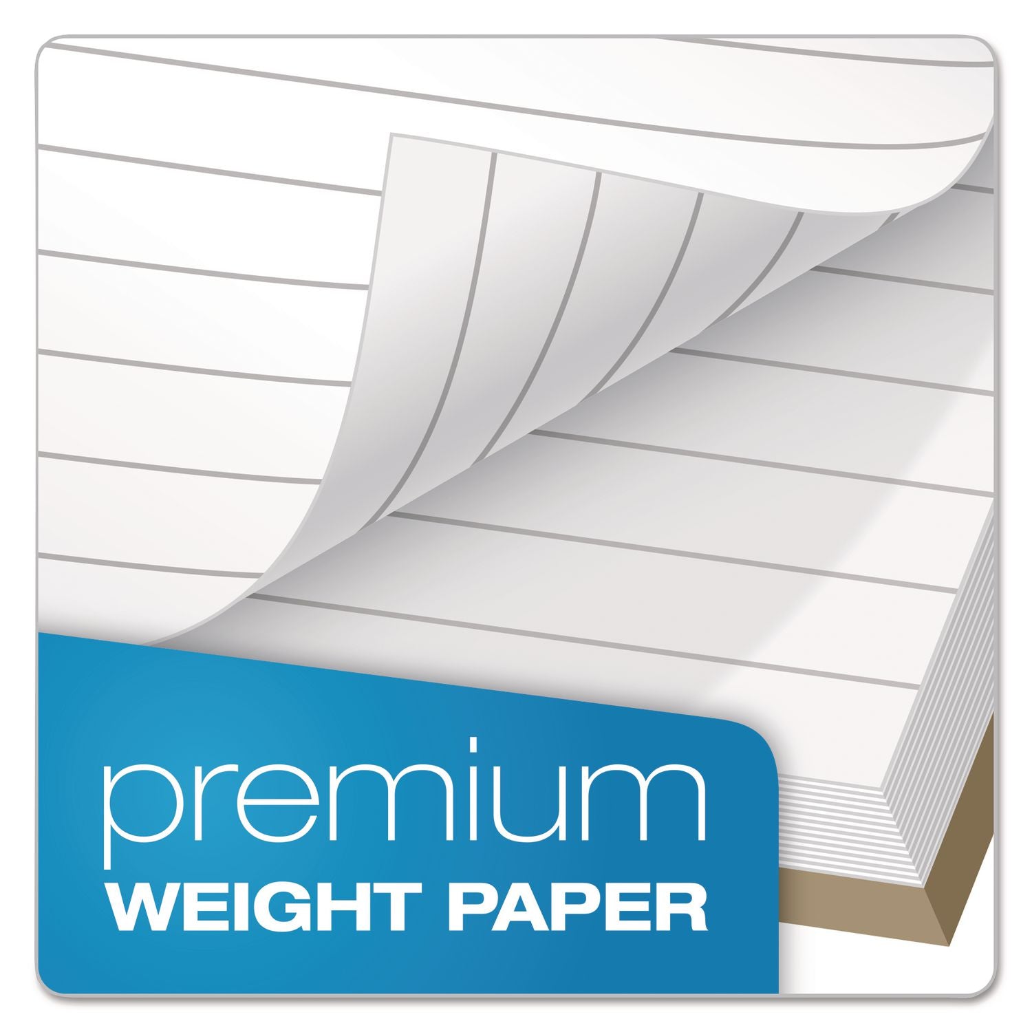 Gold Fibre Personal Notebooks, 1-Subject, Medium/College Rule, Classic Green Cover, (100) 7 x 5 Sheets
