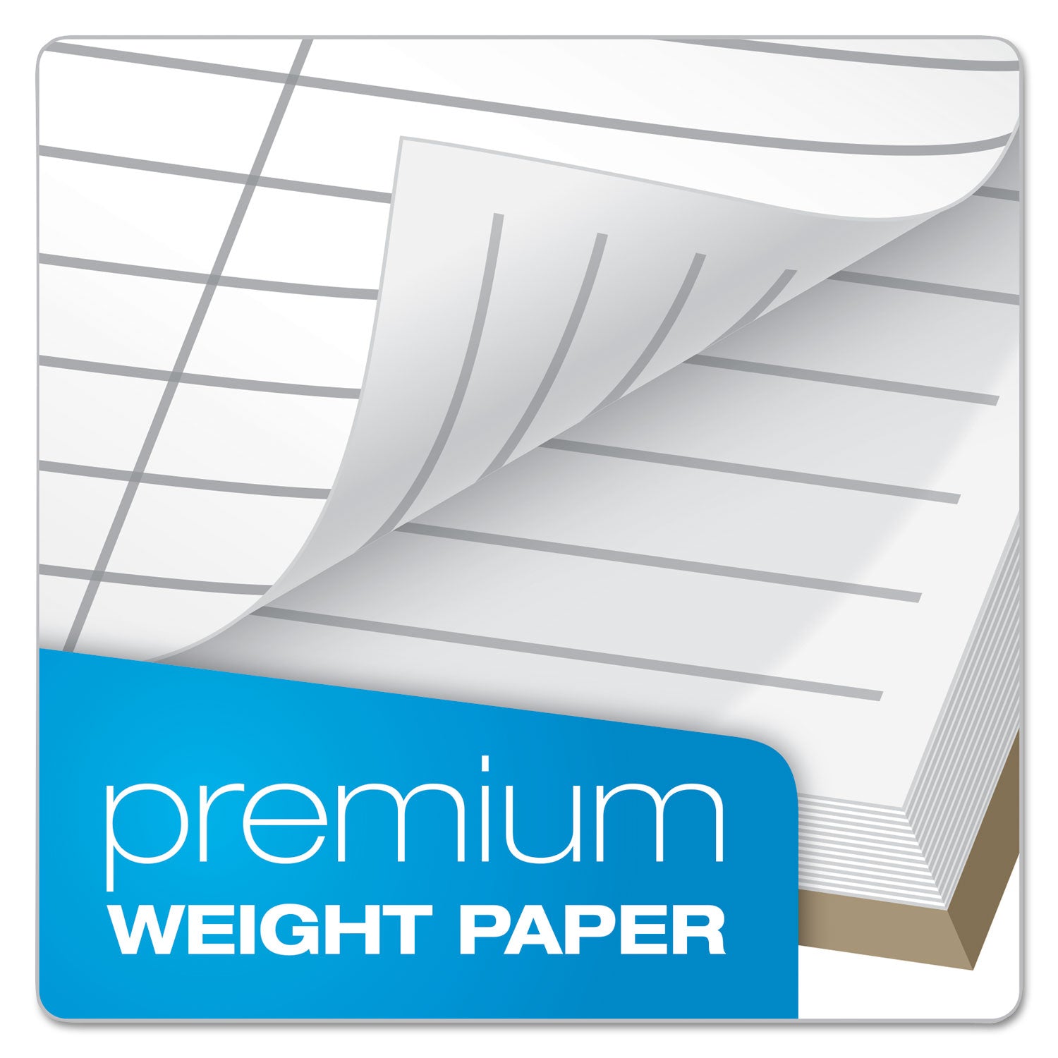 Gold Fibre Steno Pads, Gregg Rule, Designer Green/Gold Cover, 100 White 6 x 9 Sheets - 