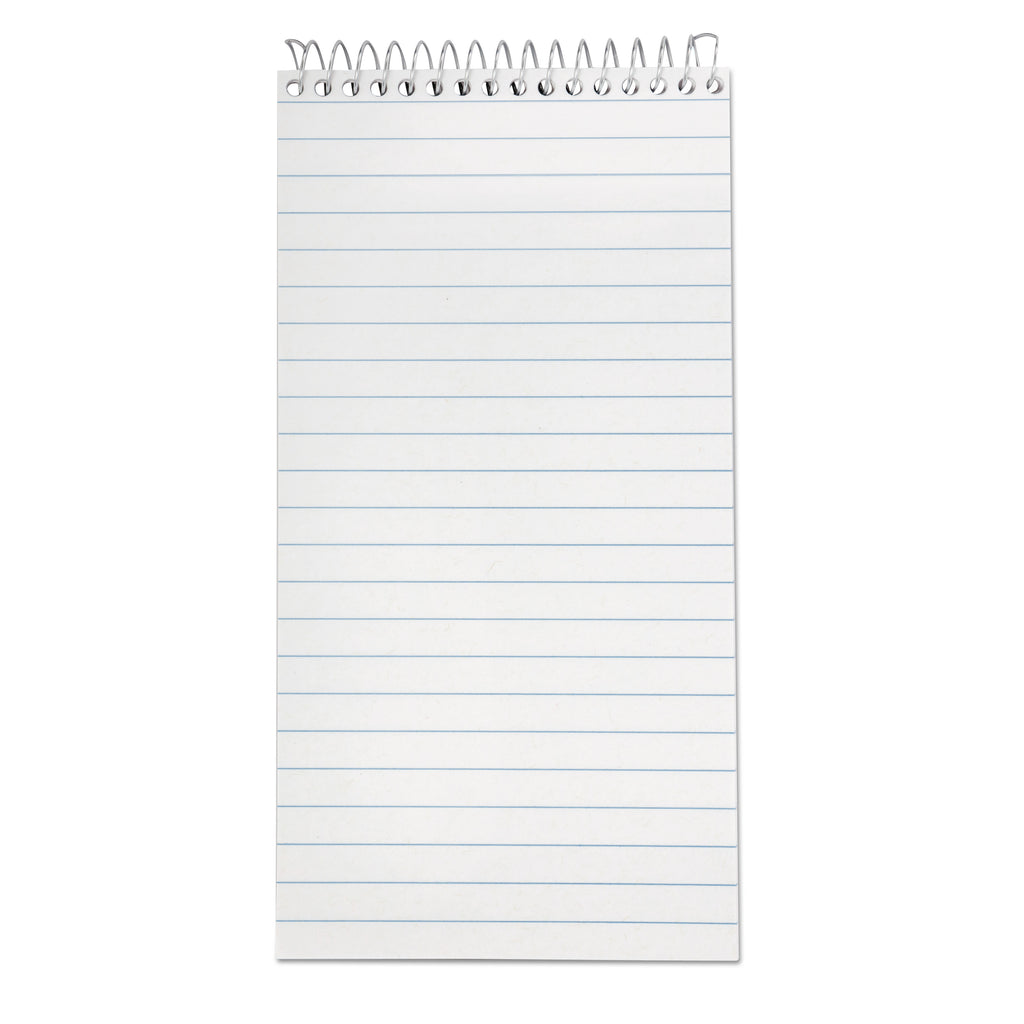 Earthwise by Ampad Recycled Reporter's Notepad, Gregg Rule, White Cover, 70 White 4 x 8 Sheets - 