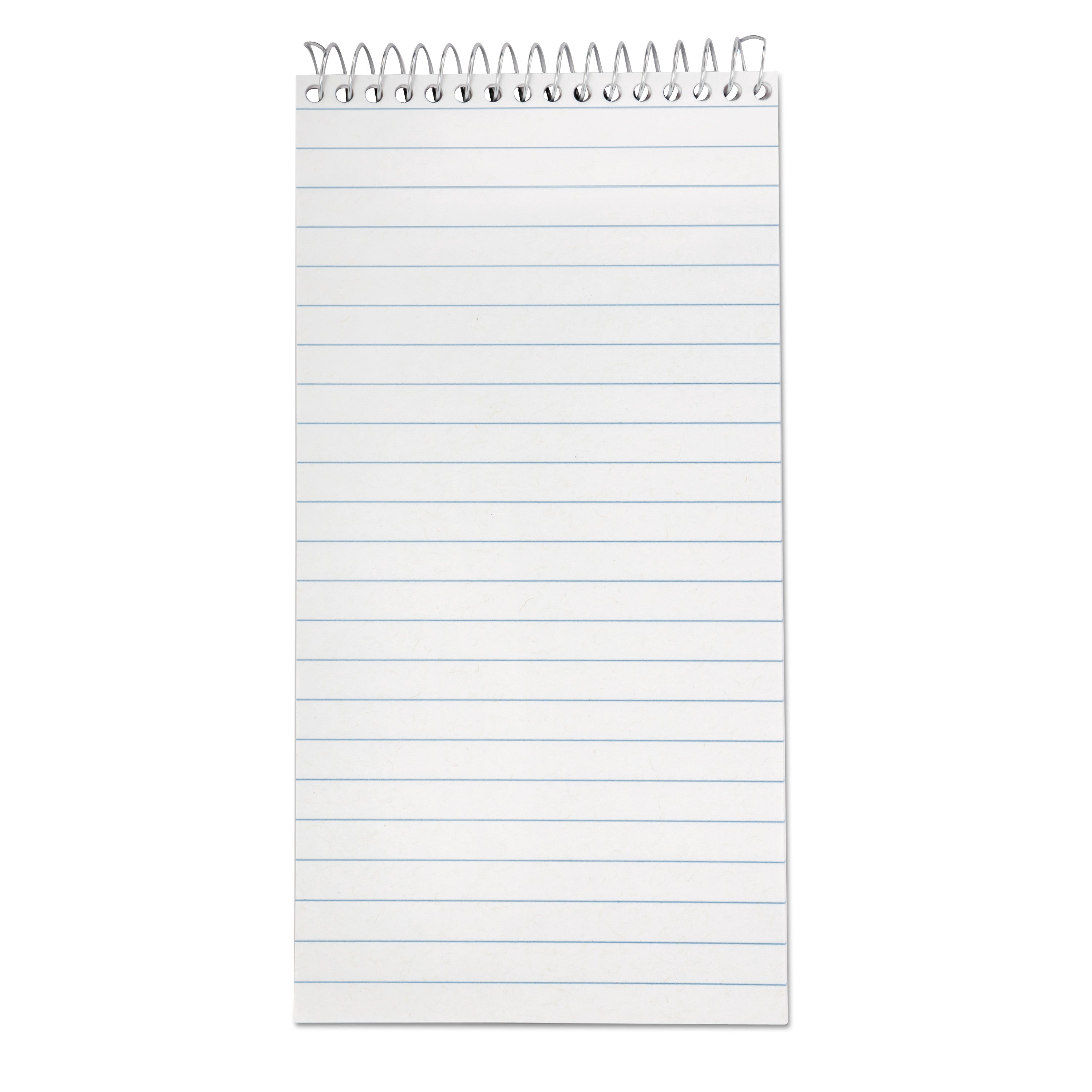 Earthwise by Ampad Recycled Reporter's Notepad, Gregg Rule, White Cover, 70 White 4 x 8 Sheets - 