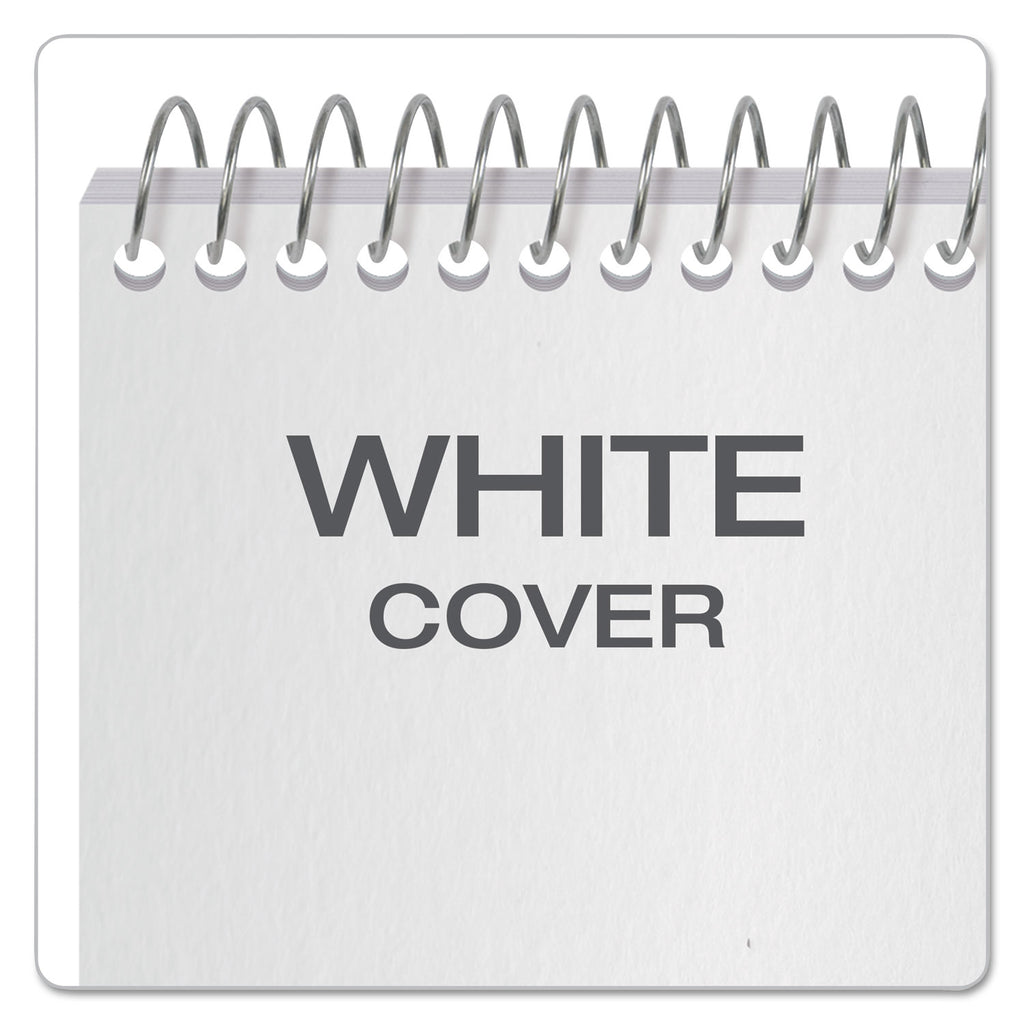 Earthwise by Ampad Recycled Reporter's Notepad, Gregg Rule, White Cover, 70 White 4 x 8 Sheets - 