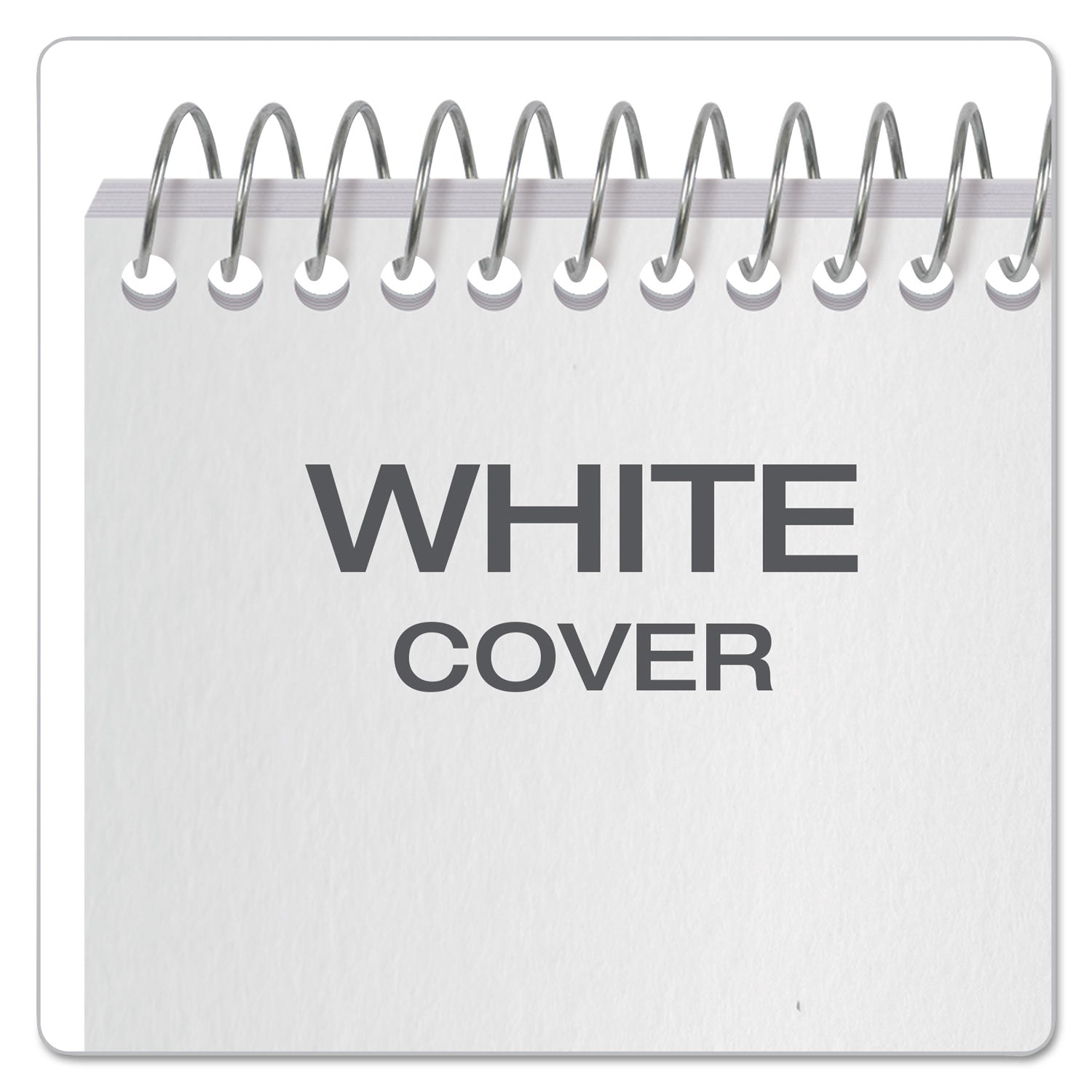 Earthwise by Ampad Recycled Reporter's Notepad, Gregg Rule, White Cover, 70 White 4 x 8 Sheets - 