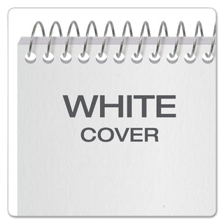 Earthwise by Ampad Recycled Reporter's Notepad, Gregg Rule, White Cover, 70 White 4 x 8 Sheets - 