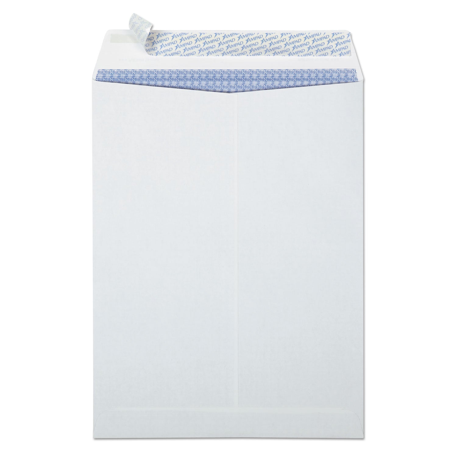 Gold Fibre Fastrip Release and Seal Catalog Envelope, #10 1/2, Cheese Blade Flap, Self-Adhesive Closure, 9 x 12, White,100/BX - 