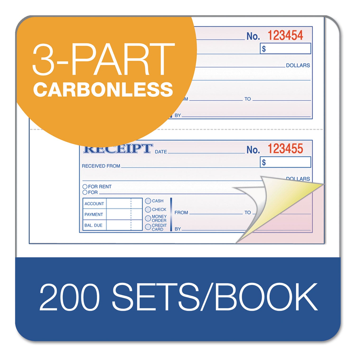 tops-3-part-hardbound-receipt-book-three-part-carbonless-7-x-275-4-forms-sheet-200-forms-total_abftch1185 - 3