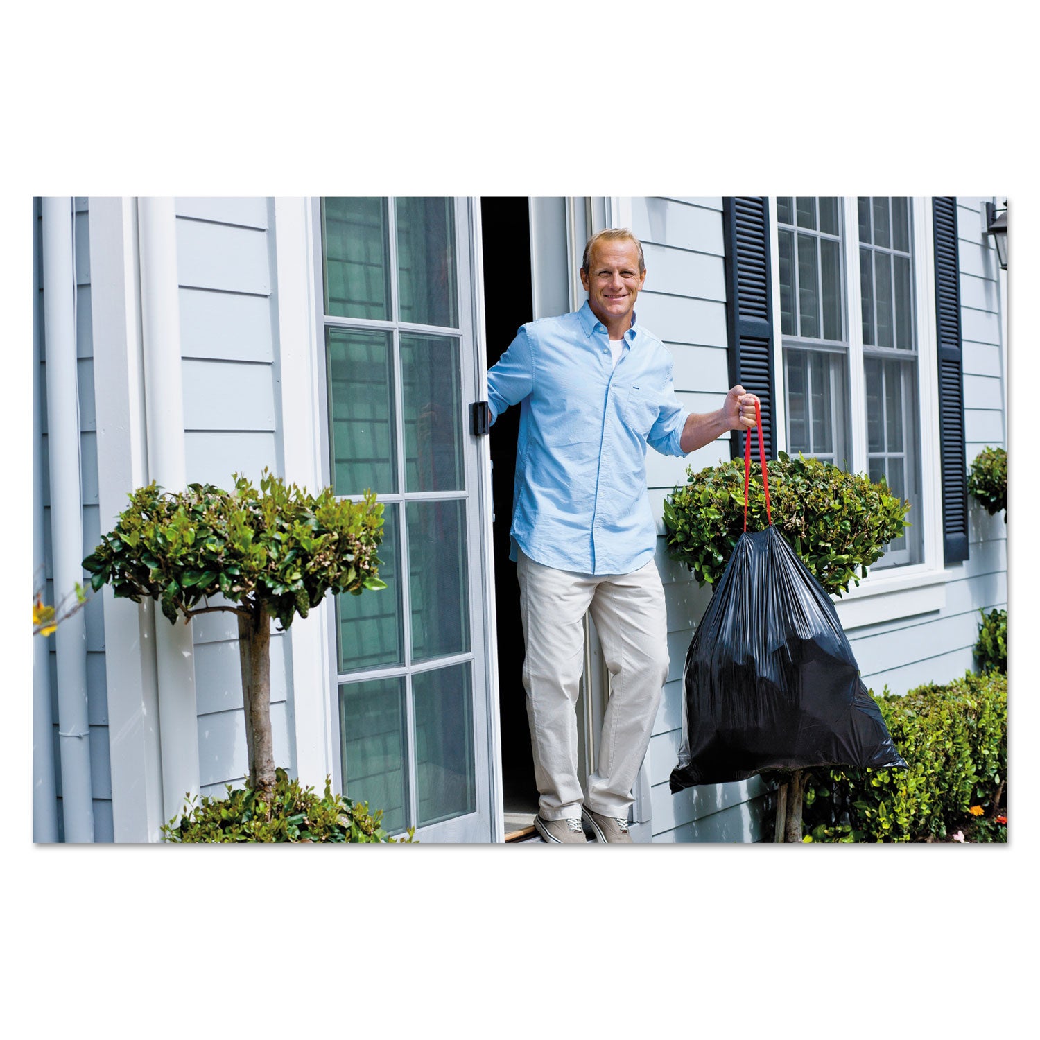 drawstring-large-trash-bags-30-gal-105-mil-30-x-33-black-15-bags-box-6-boxes-carton_clo78966 - 3