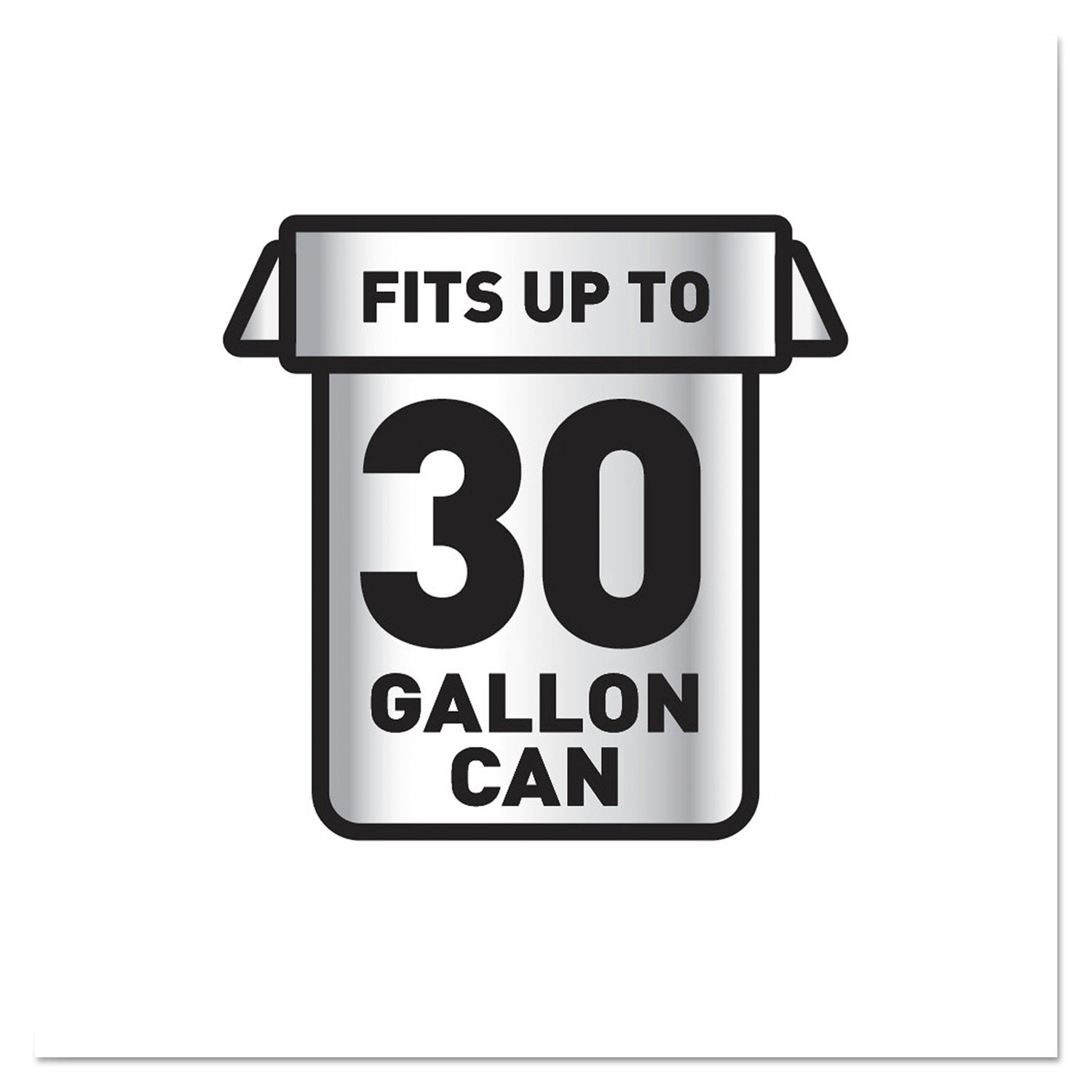 drawstring-large-trash-bags-30-gal-105-mil-30-x-33-black-15-bags-box-6-boxes-carton_clo78966 - 5