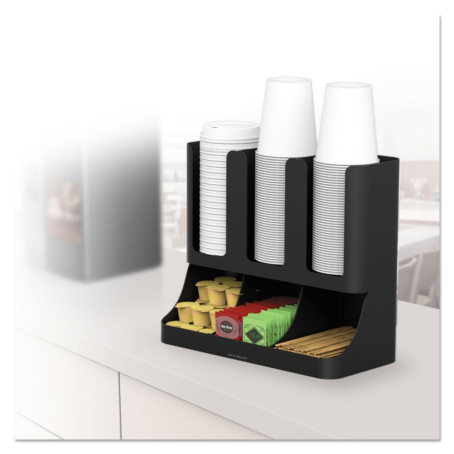 flume-six-section-upright-coffee-condiment-cup-organizer-115-x-65-x-15-black_emsupright6blk - 5
