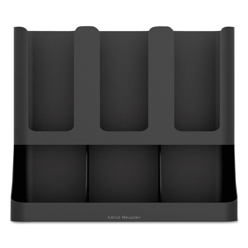flume-six-section-upright-coffee-condiment-cup-organizer-115-x-65-x-15-black_emsupright6blk - 3