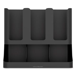 flume-six-section-upright-coffee-condiment-cup-organizer-115-x-65-x-15-black_emsupright6blk - 3