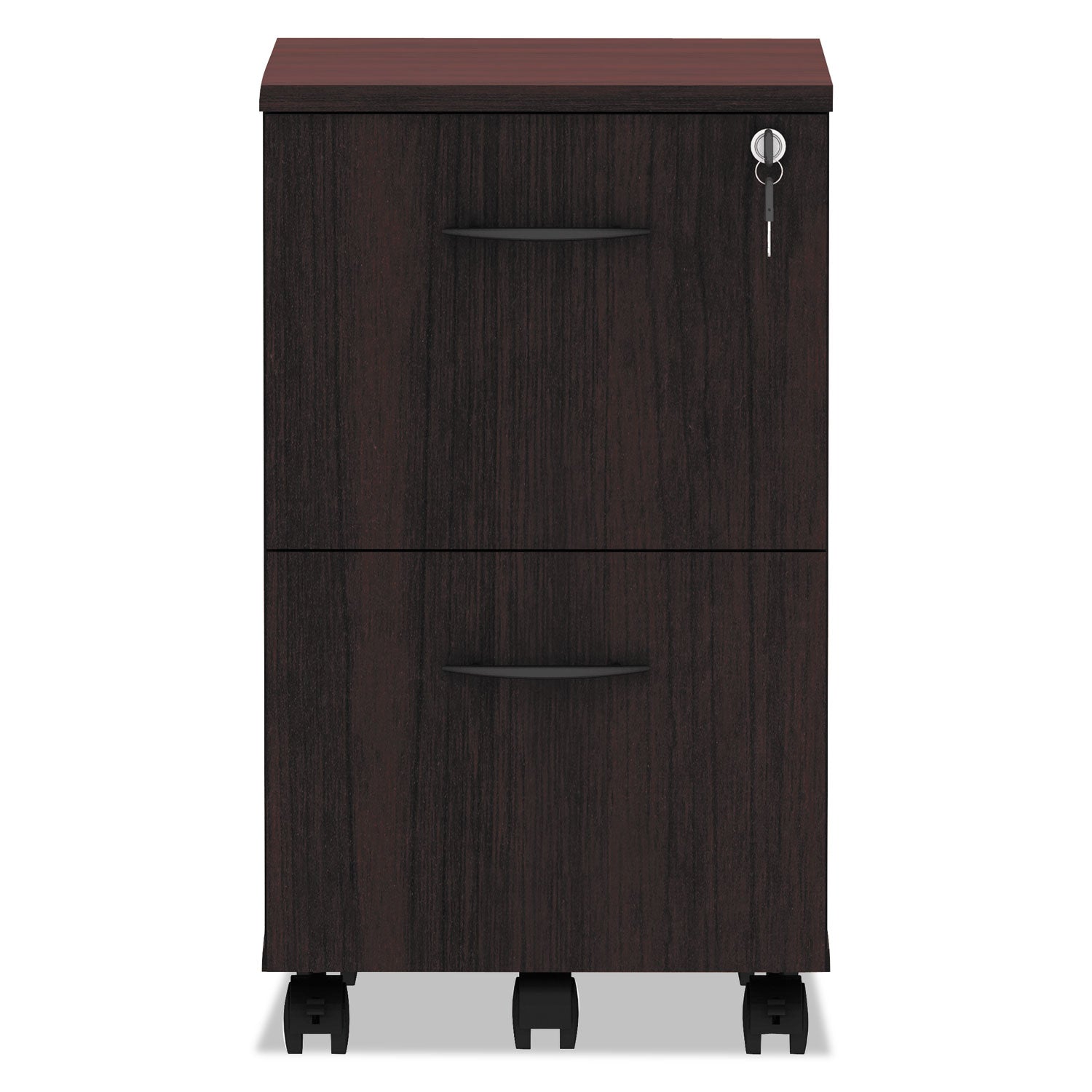 alera-valencia-series-mobile-pedestal-left-or-right-2-legal-letter-size-file-drawers-mahogany-1538-x-20-x-2663_aleva582816my - 2