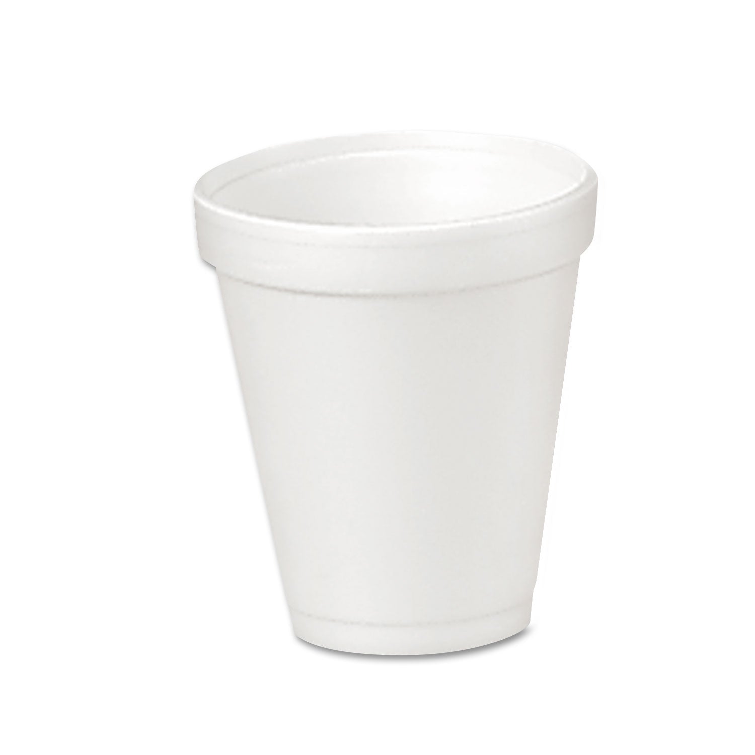 Foam Drink Cups, 4 oz, 50/Bag, 20 Bags/Carton - 