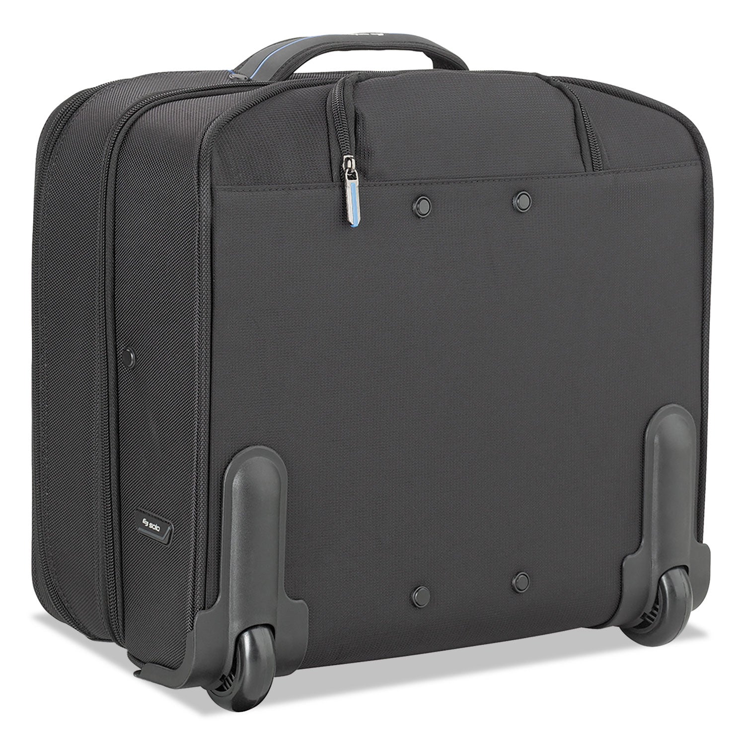 Active Rolling Overnighter Case, Fits Devices Up to 16", Polyester, 7.75 x 14.5 x 14.5, Black - 