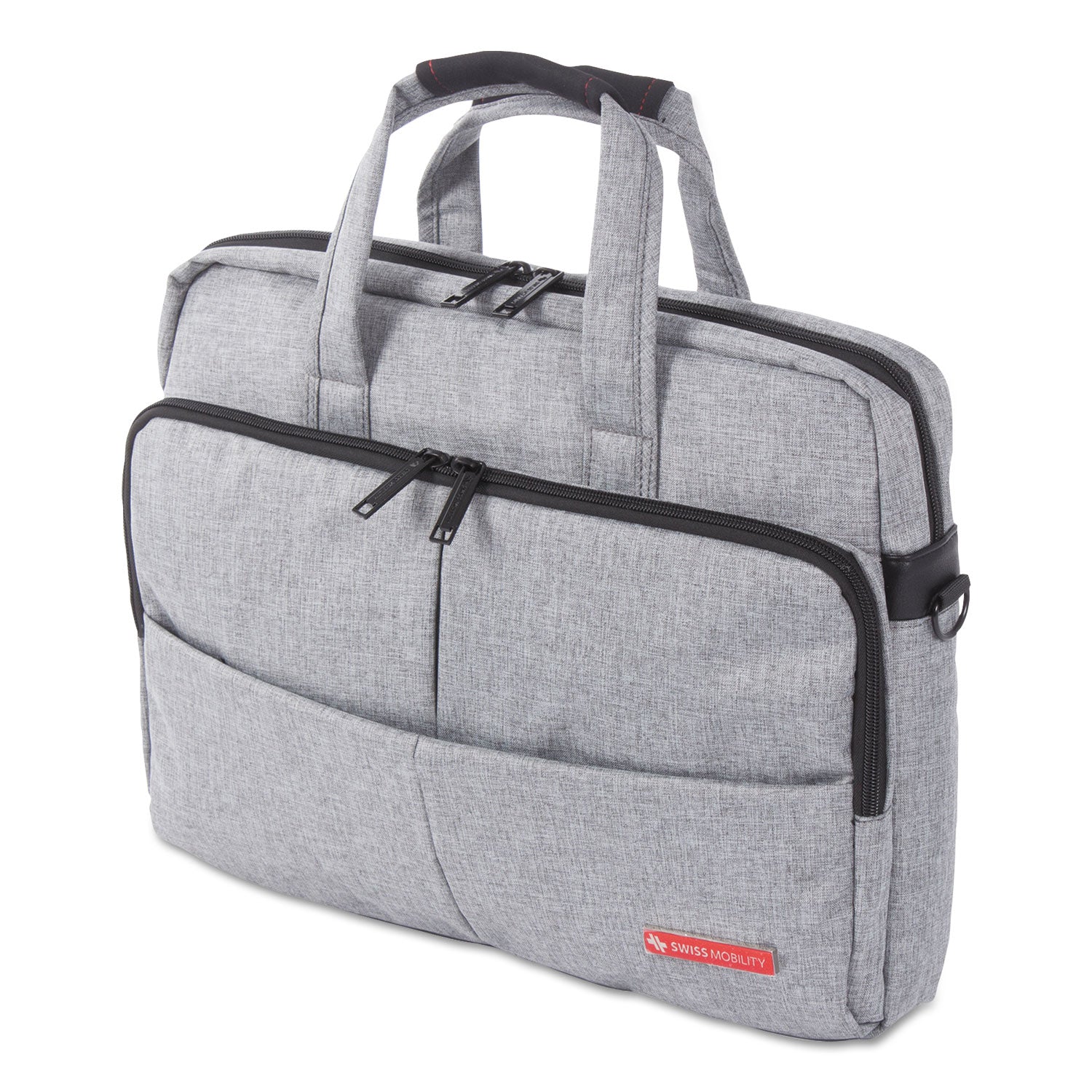 sterling-slim-briefcase-fits-devices-up-to-156-polyester-3-x-3-x-1175-gray_swzexb1068smgry - 1