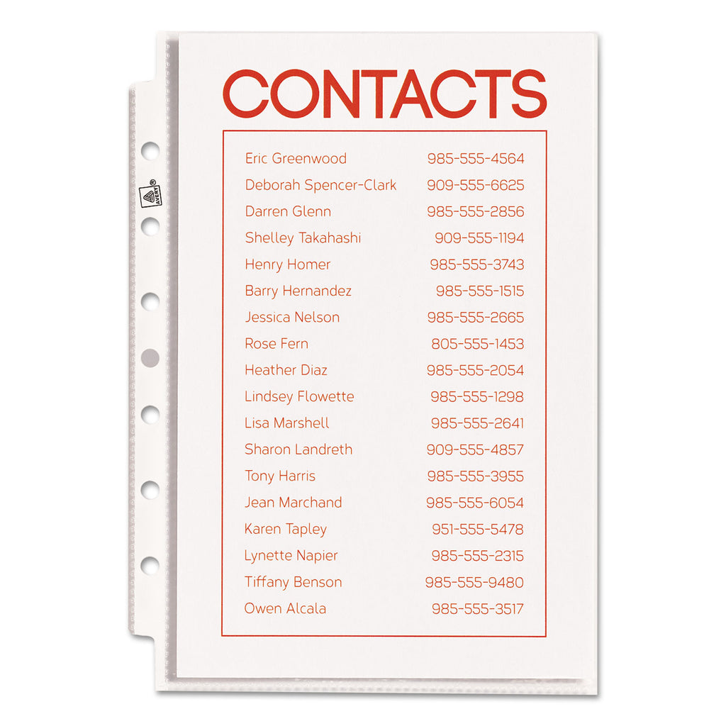 top-load-sheet-protector-heavyweight-85-x-55-clear-25-pack_ave77004 - 3
