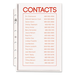 top-load-sheet-protector-heavyweight-85-x-55-clear-25-pack_ave77004 - 3