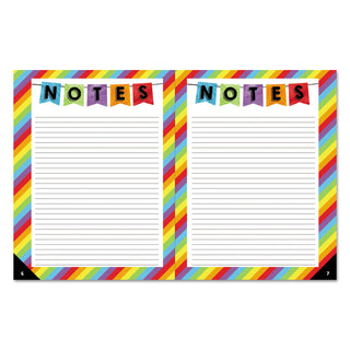 Teacher Planner, Weekly/Monthly, Two-Page Spread (Seven Classes), 10.88 x 8.38, Balloon Theme, Black Cover