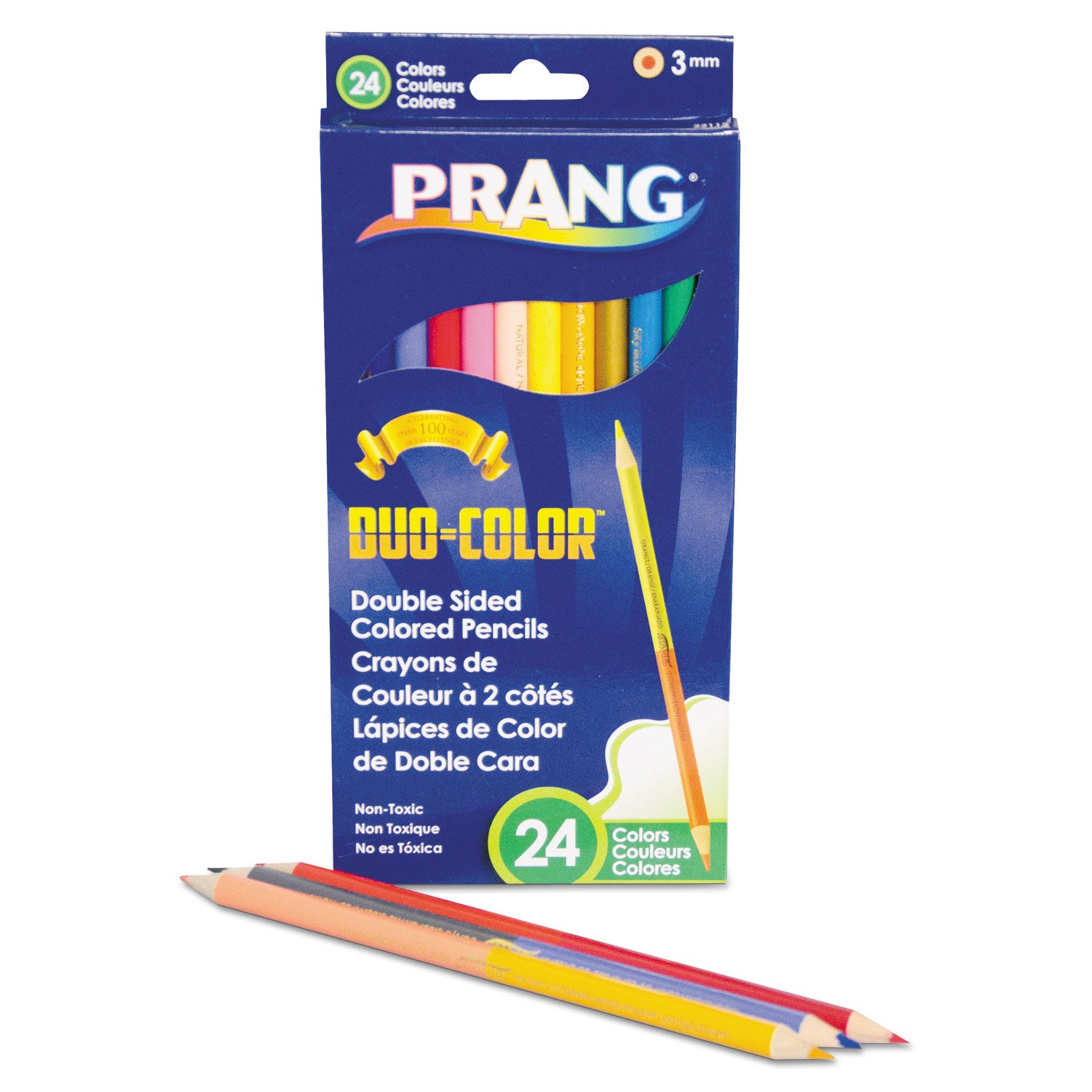 duo-color-colored-pencil-sets-3-mm-2b-assorted-lead-and-barrel-colors-dozen_dix22112 - 2